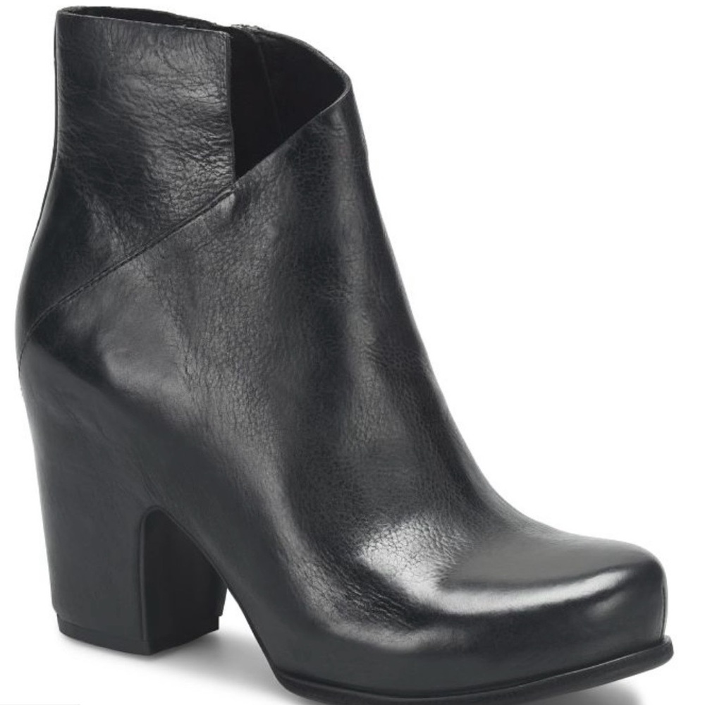 Kork-Ease Black Ankle Booties